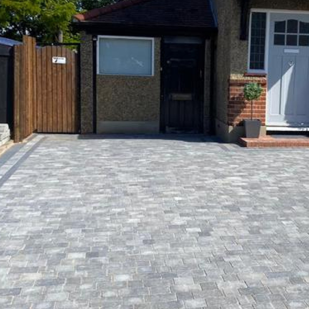 Driveway Stone Paving in Caerwys