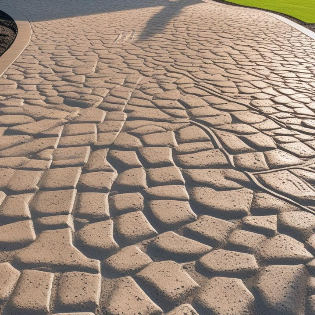 Imprinted Concrete Driveway Services in Caerwys