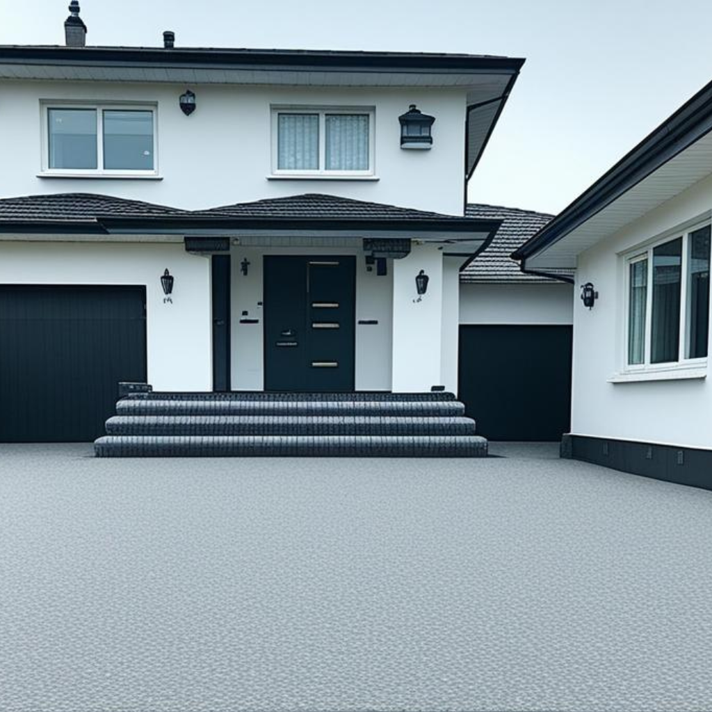 New Resin Driveway in Caerwys