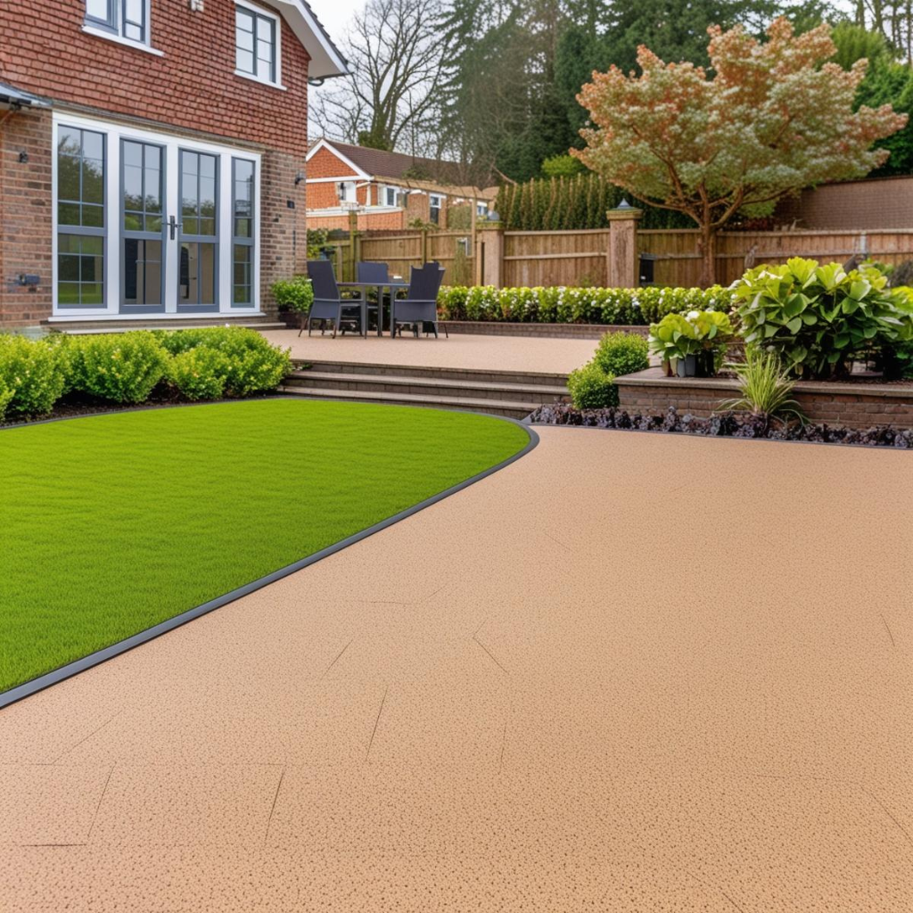 New Resin Paving in Caerwys